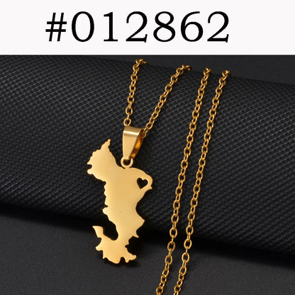 Collier "Mayotte Cœur "